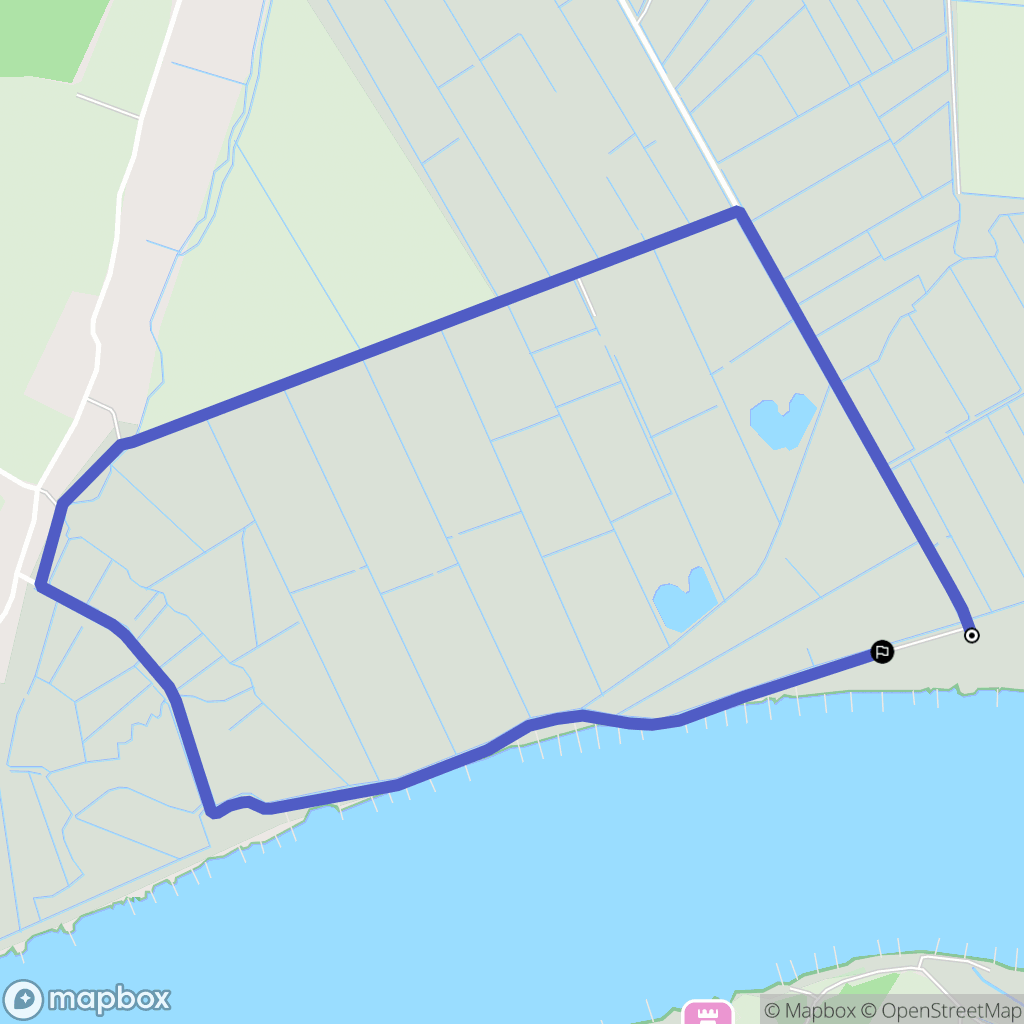 Saint-Laurent-de-la-Prée : carte du parcours de randonnée - France