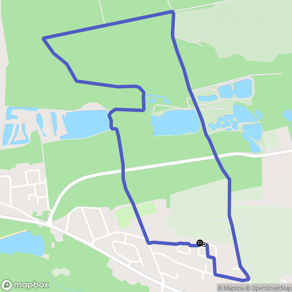 Richwiller : carte du parcours de randonnée - France