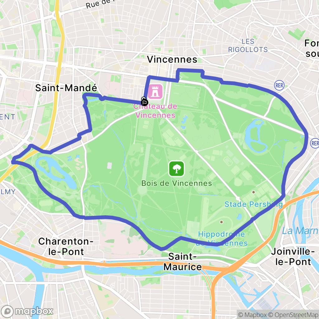 Vincennes: routekaart voor buitenactiviteiten - France