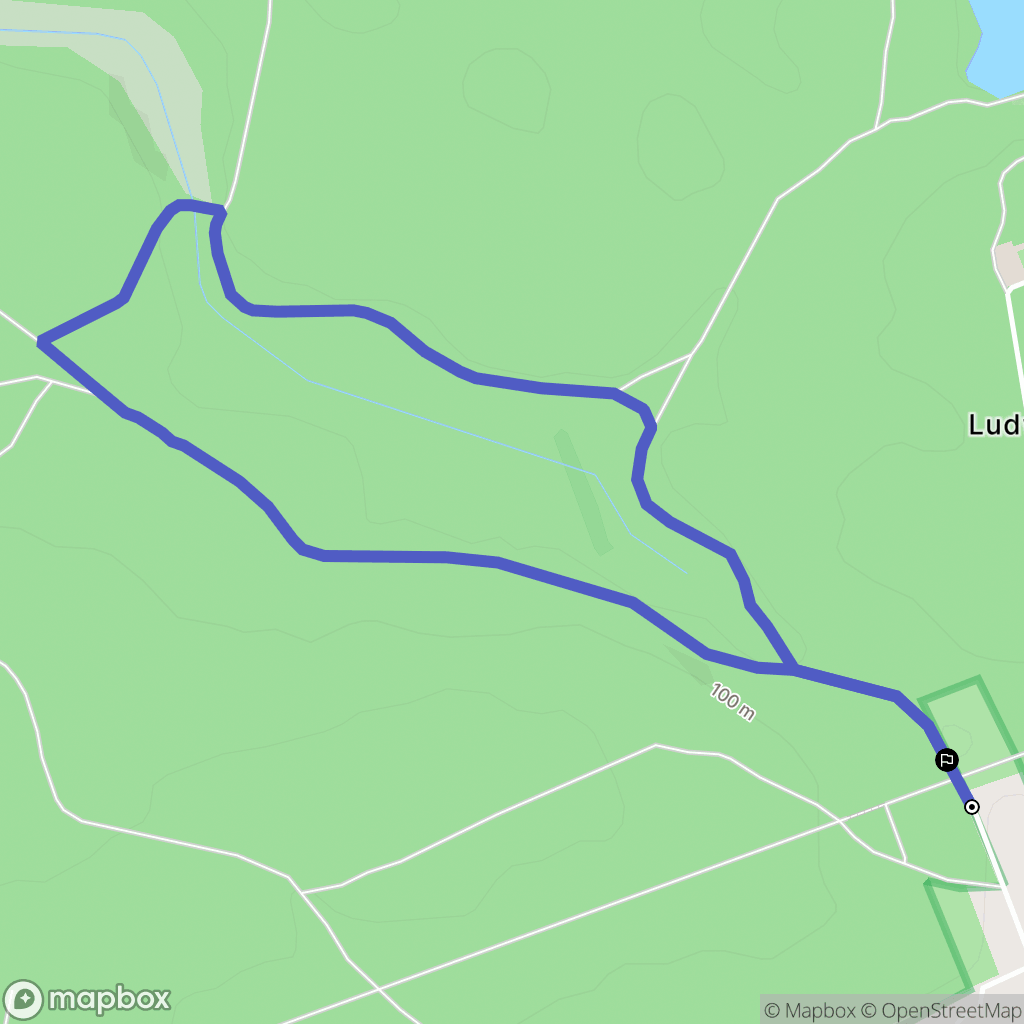 Krosinko: mapa trasy - Poland