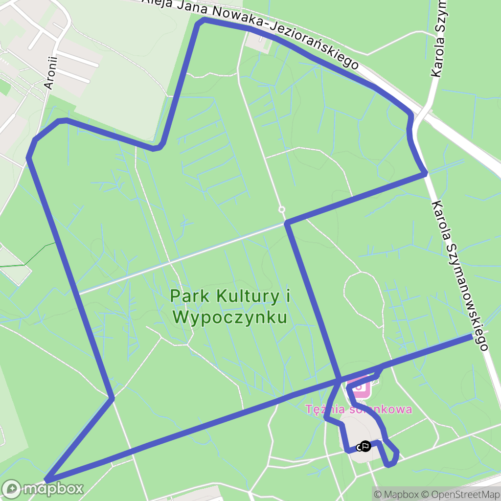 Gliwice: mapa trasy - Poland