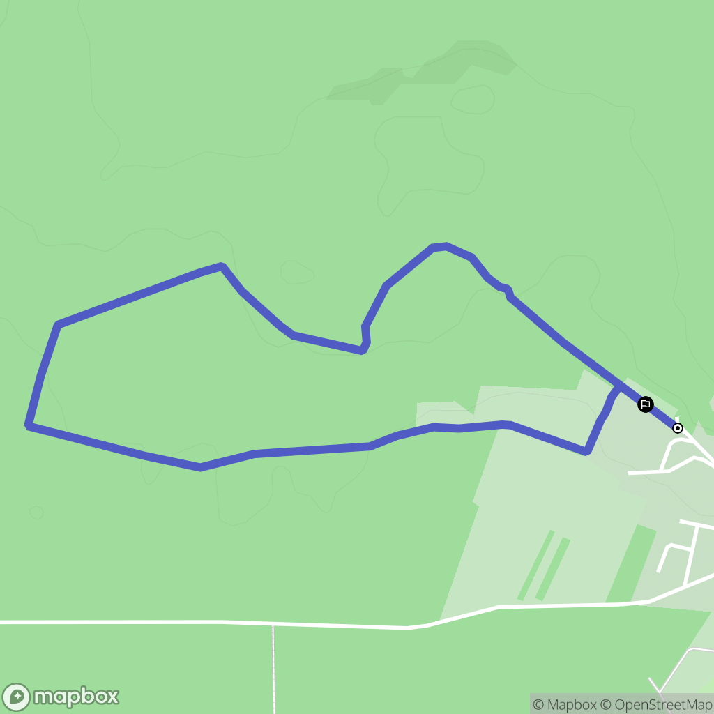 Apremont : carte du parcours de randonnée - France