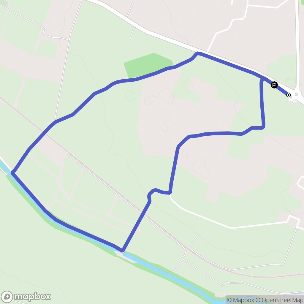 Pennautier : carte du parcours de randonnée - France