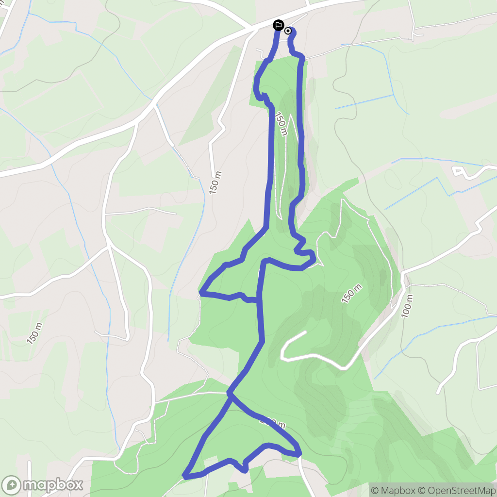 Pont-Saint-Esprit : carte du parcours de randonnée - France