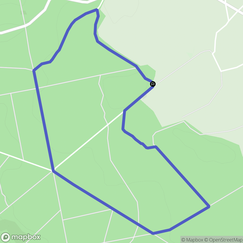 Illeville-sur-Montfort : carte du parcours de randonnée - France