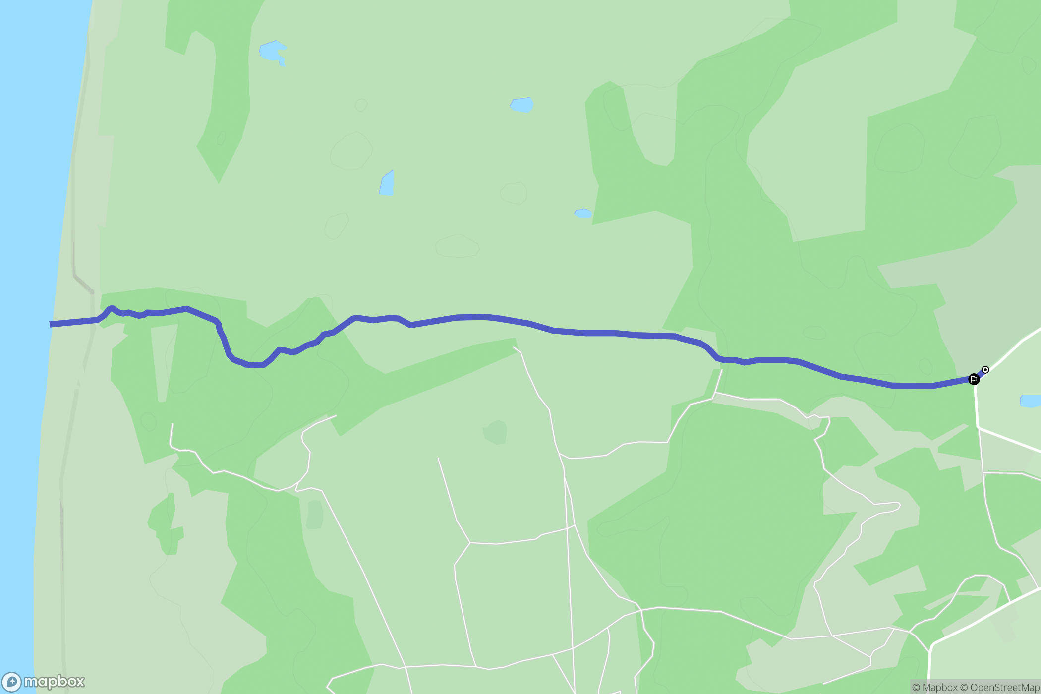 Saint-Quentin-en-Tourmont : carte du parcours de randonnée - France