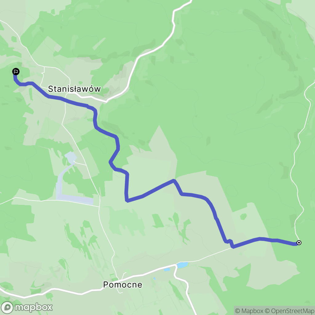 Pomocne: mapa trasy - Poland