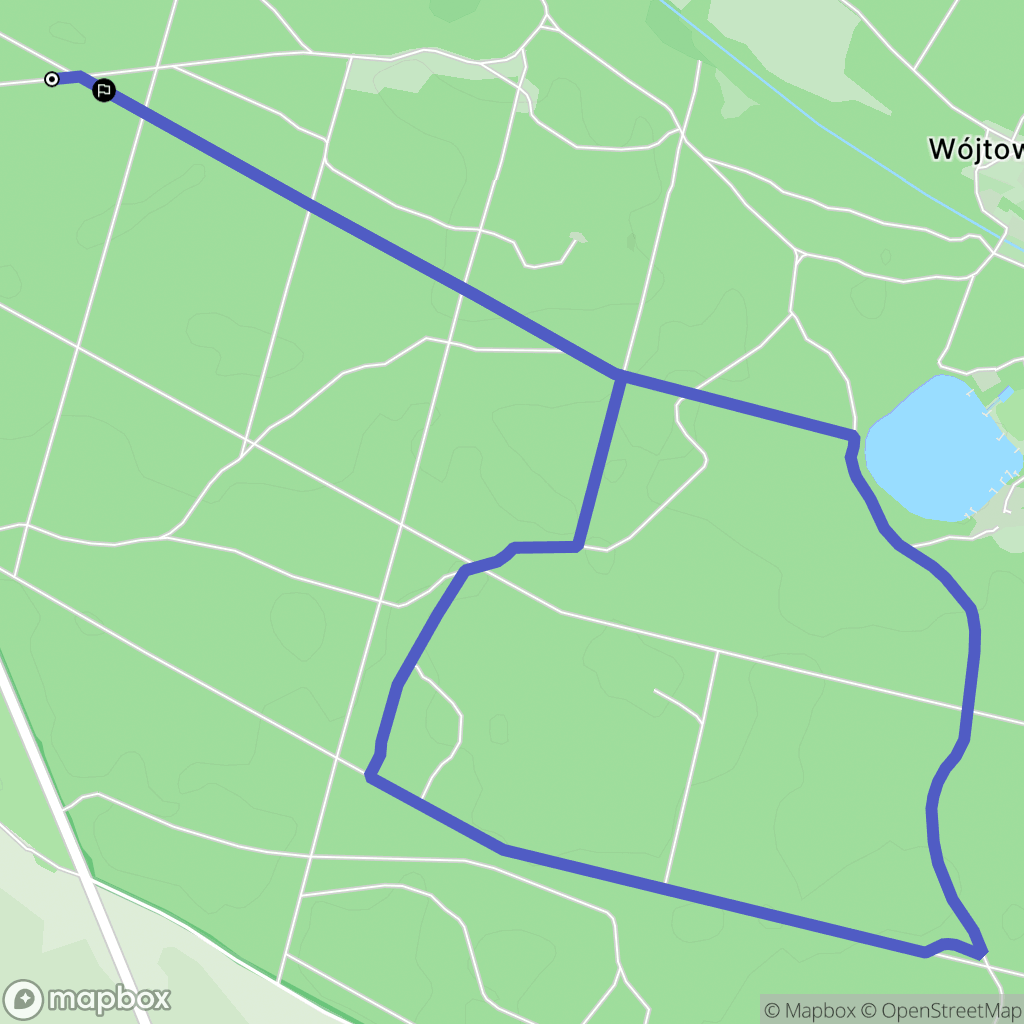 Przydatki Gołaszewskie: mapa trasy - Poland