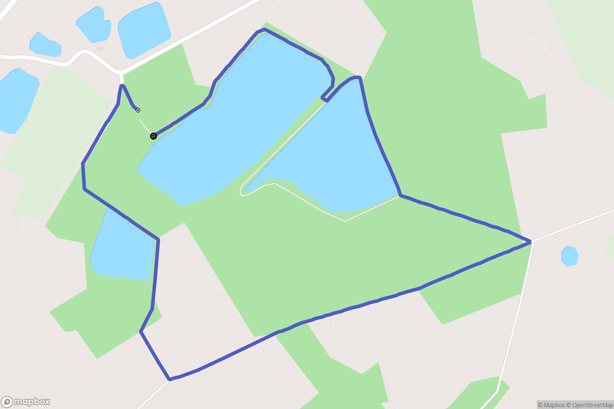 Champagné-Saint-Hilaire : carte du parcours de randonnée - France