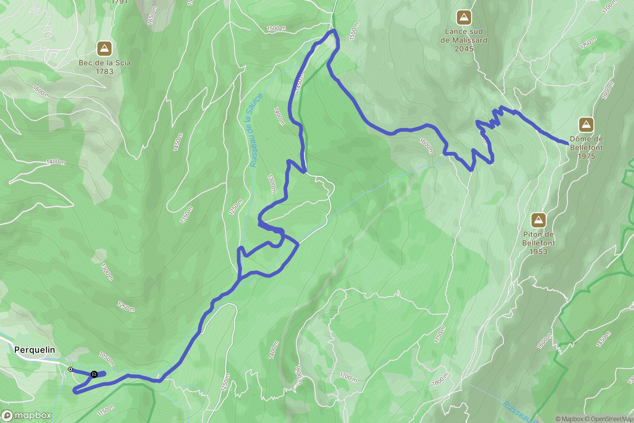Saint-Pierre-de-Chartreuse: routekaart voor buitenactiviteiten - France