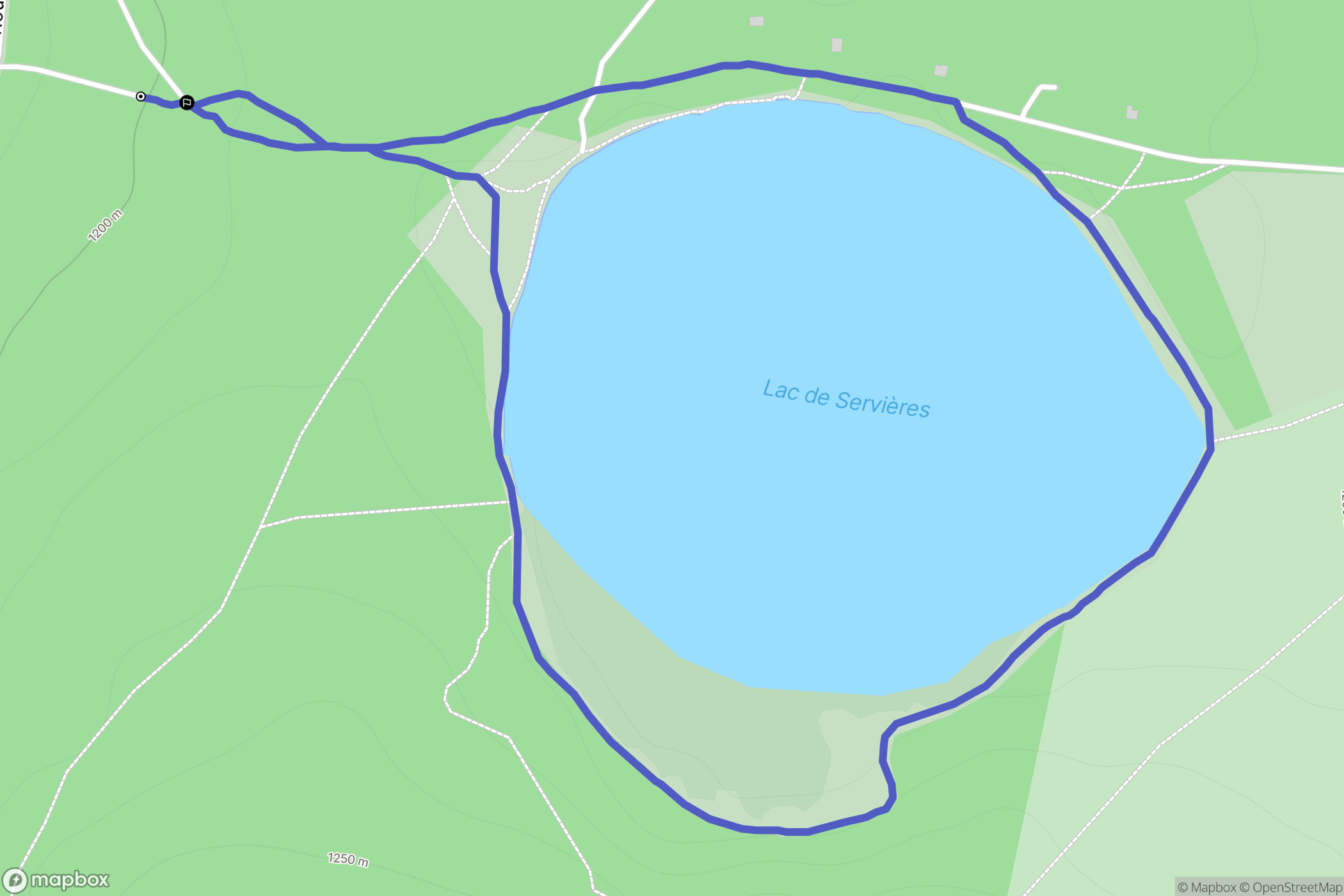 Orcival: routekaart voor buitenactiviteiten - France