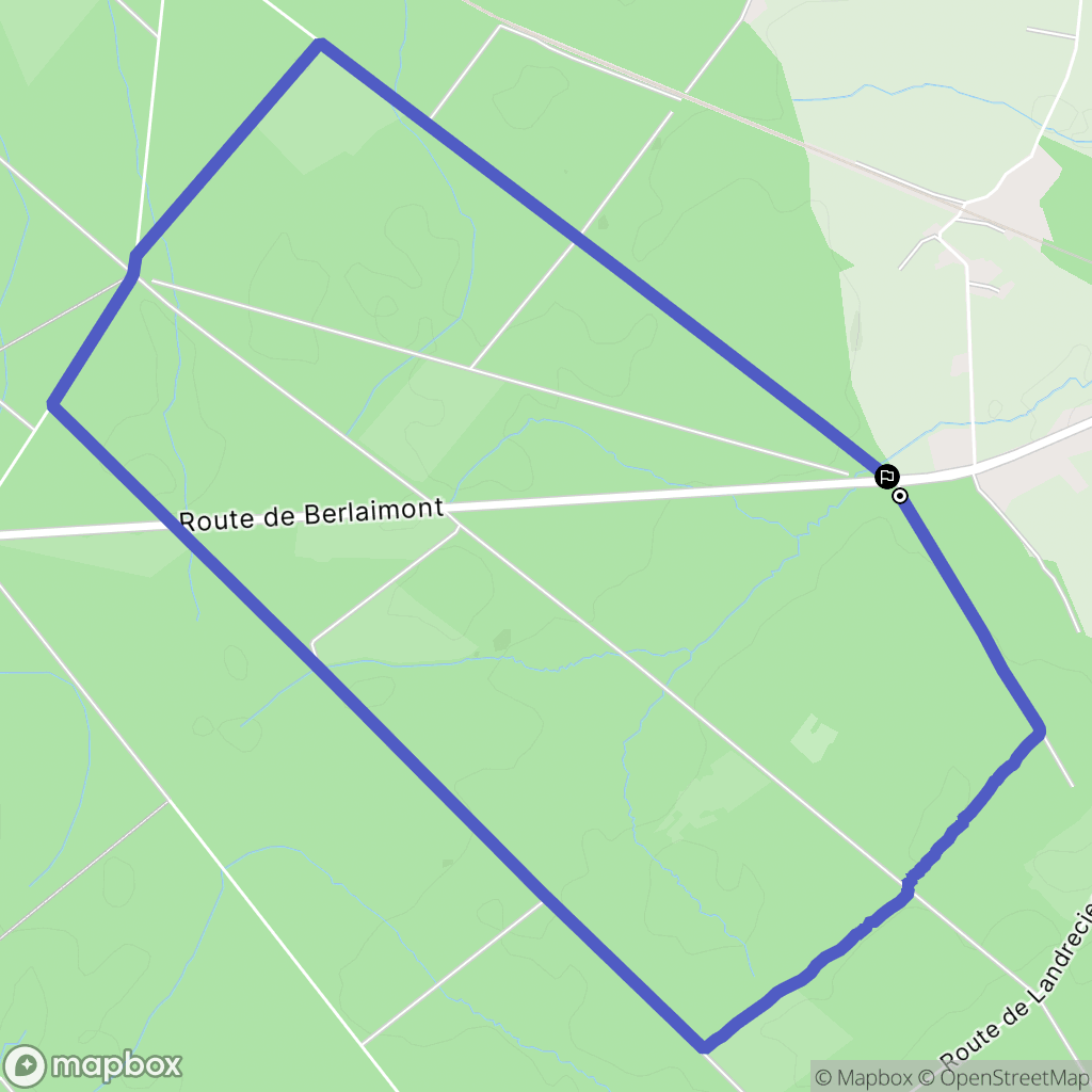 Locquignol : carte du parcours de randonnée - France