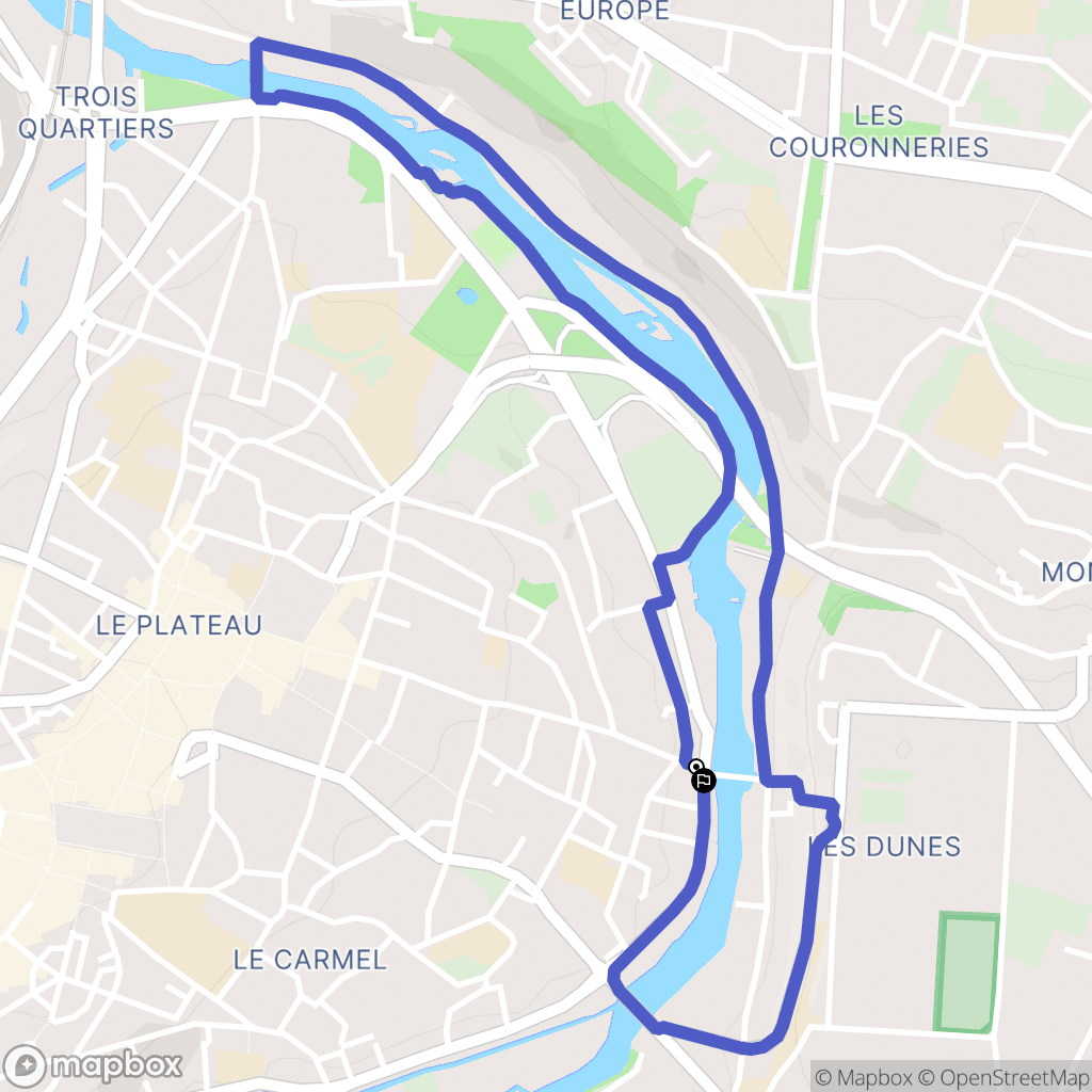 Poitiers: routekaart voor buitenactiviteiten - France