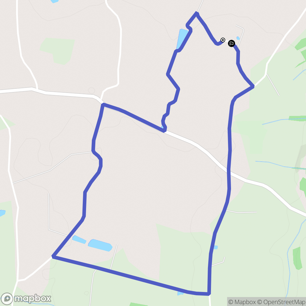 Mauges-sur-Loire : carte du parcours de randonnée - France