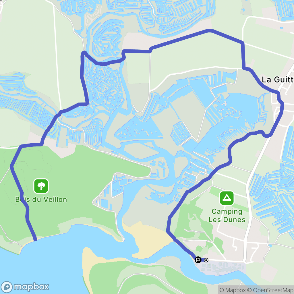 Talmont-Saint-Hilaire: routekaart voor buitenactiviteiten - France