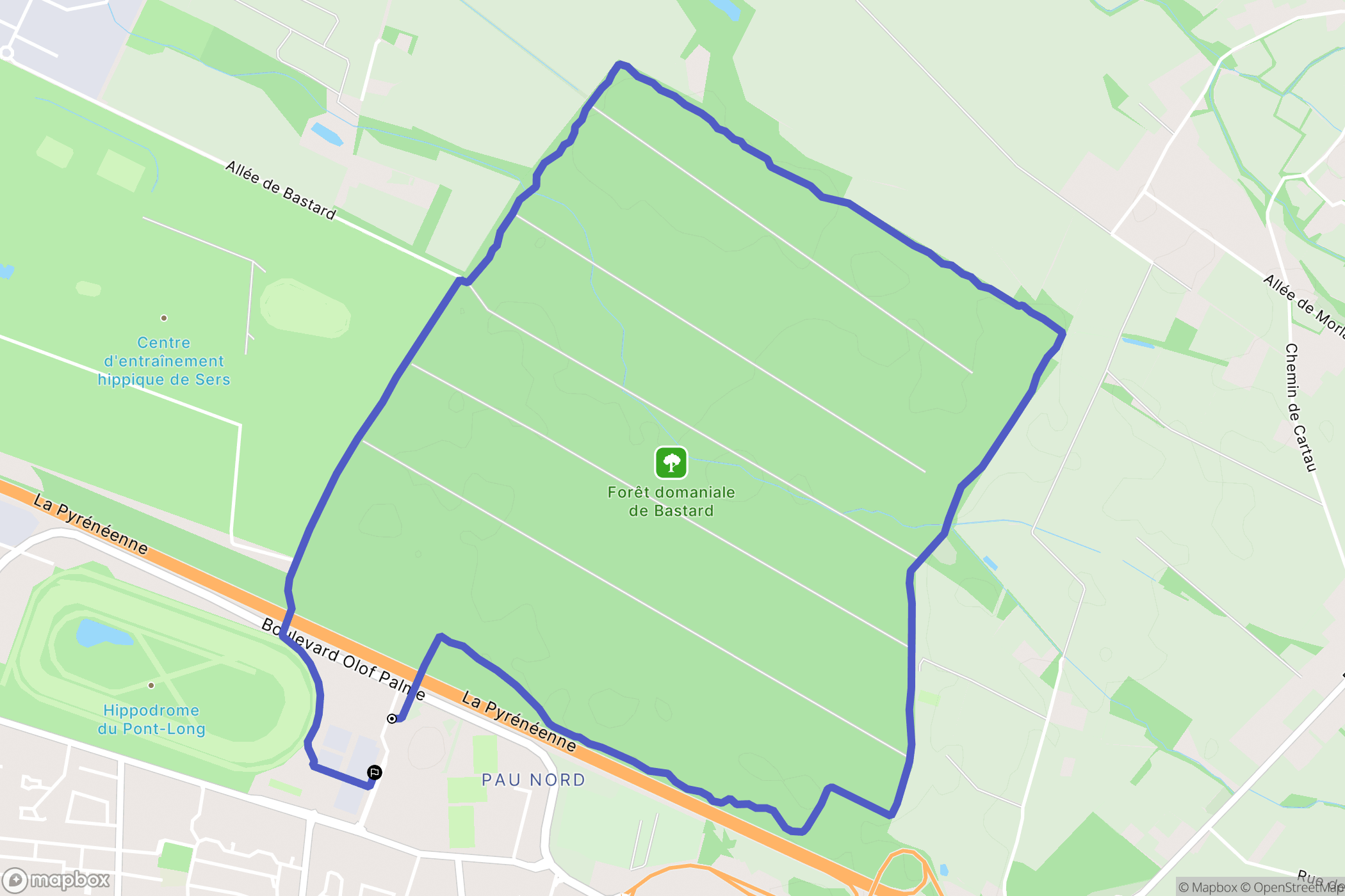 Pau: routekaart voor buitenactiviteiten - France