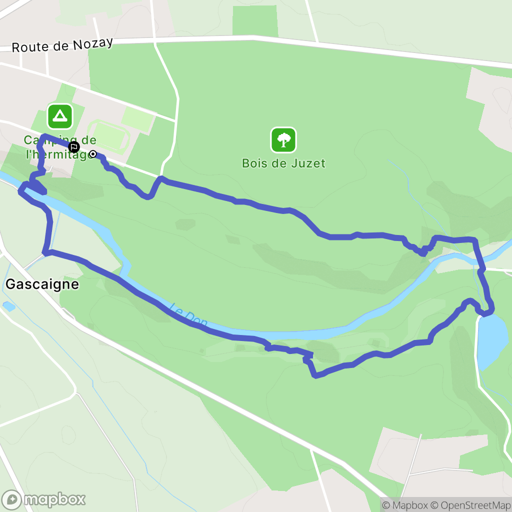 Guémené-Penfao: routekaart voor buitenactiviteiten - France