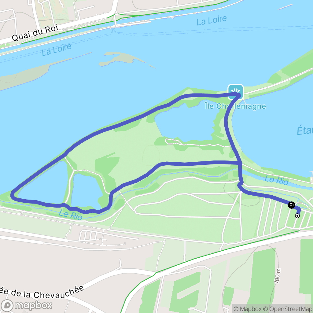Saint-Jean-le-Blanc: routekaart voor buitenactiviteiten - France
