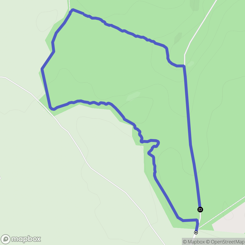 Melleville : carte du parcours de randonnée - France