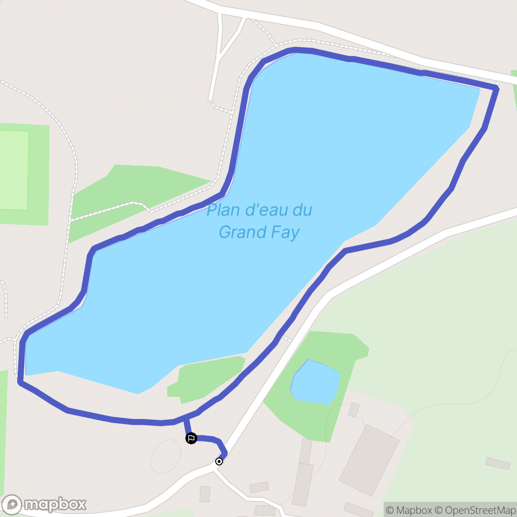 Saint-Père-en-Retz : carte du parcours de randonnée - France