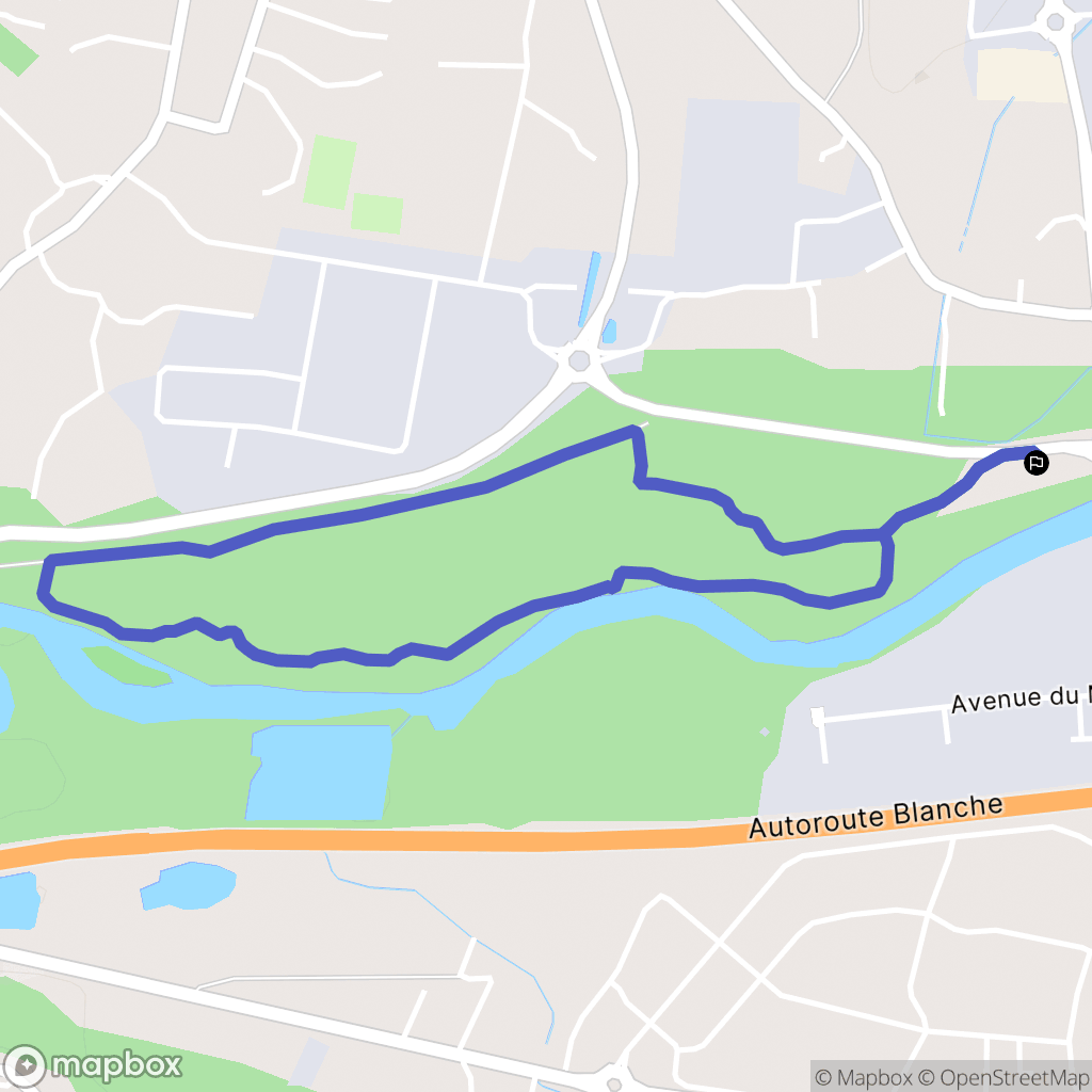 Thyez : carte du parcours de randonnée - France