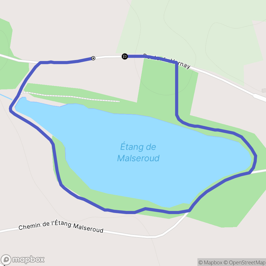 La Bâtie-Montgascon : carte du parcours de randonnée - France