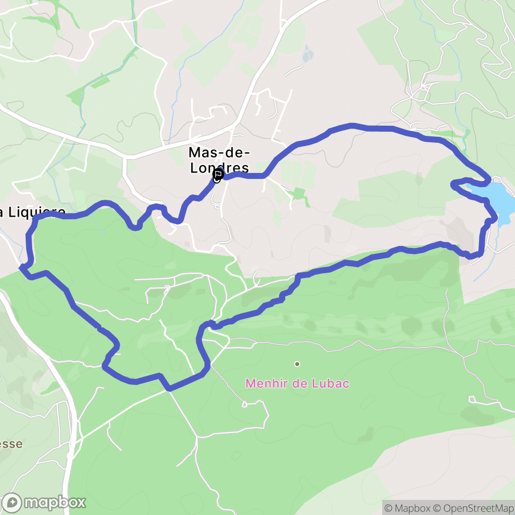 Mas-de-Londres: routekaart voor buitenactiviteiten - France