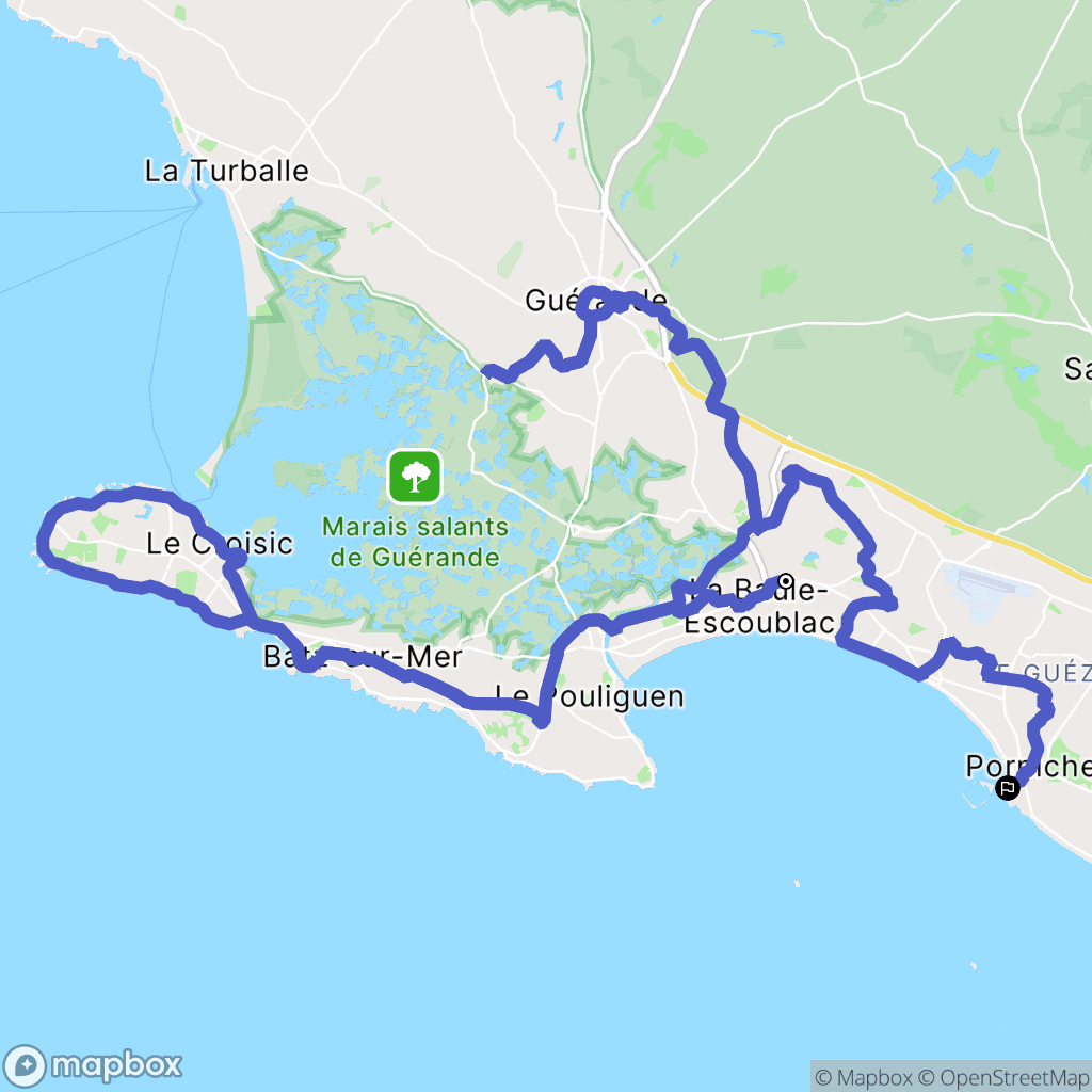 La Baule: routekaart voor buitenactiviteiten - France