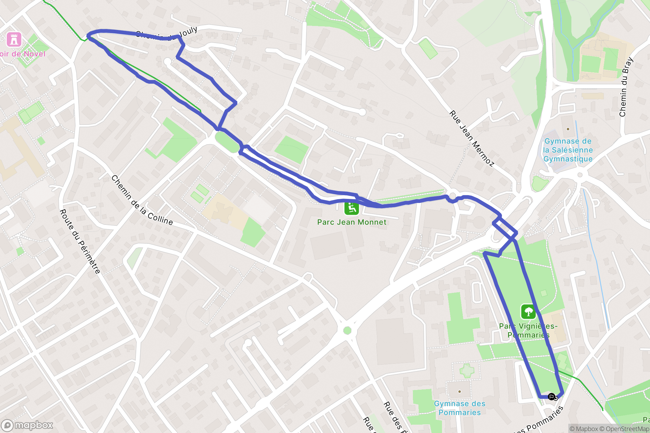 Annecy-le-Vieux: routekaart voor buitenactiviteiten - France