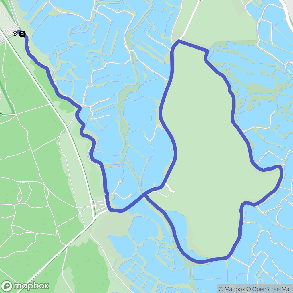 La Turballe : carte du parcours de randonnée - France