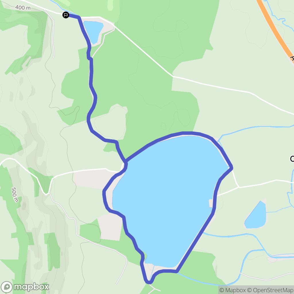 Chailly-sur-Armançon : carte du parcours de randonnée - France