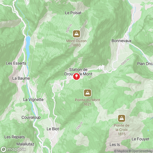 Carte de la zone de délimitation de randonnee-mont-ouzon-chablais
