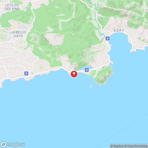 Carte de la zone de délimitation de randonnee-cap-dramont-var