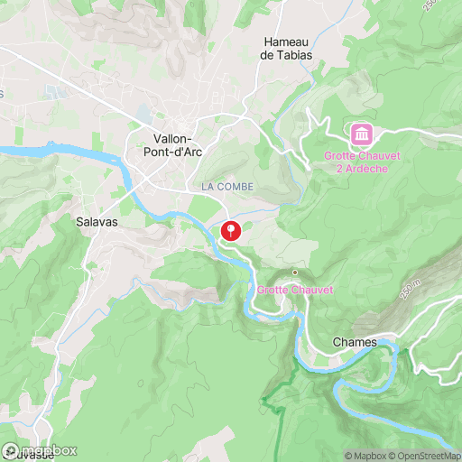 Carte de la zone de délimitation de randonnee-ruisseau-du-tiourre