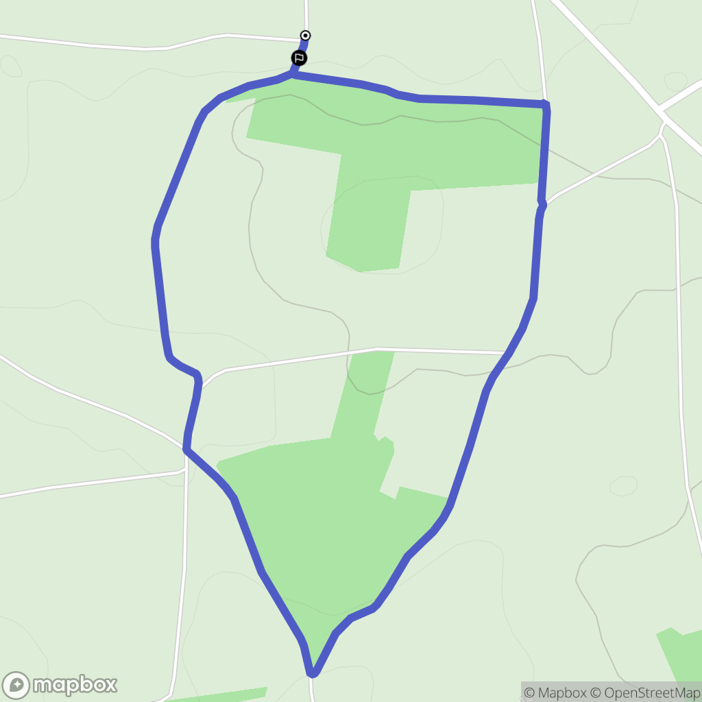 Gillonnay : carte du parcours de randonnée - France