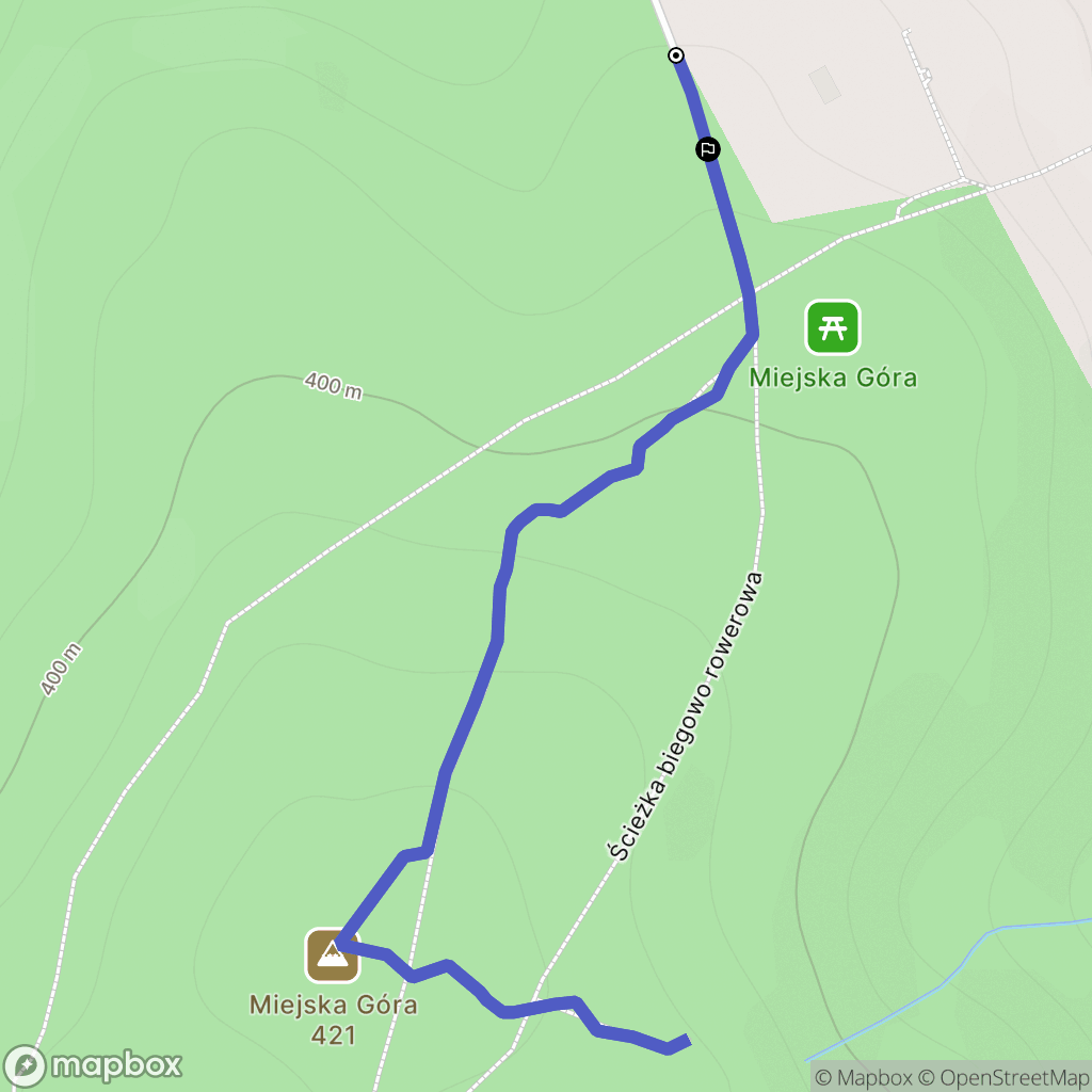 Stary Sącz: mapa trasy - Poland