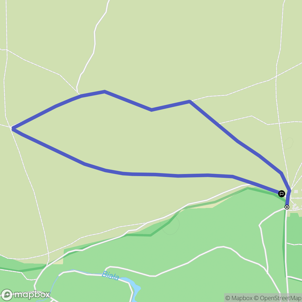 Klucze: mapa trasy - Poland