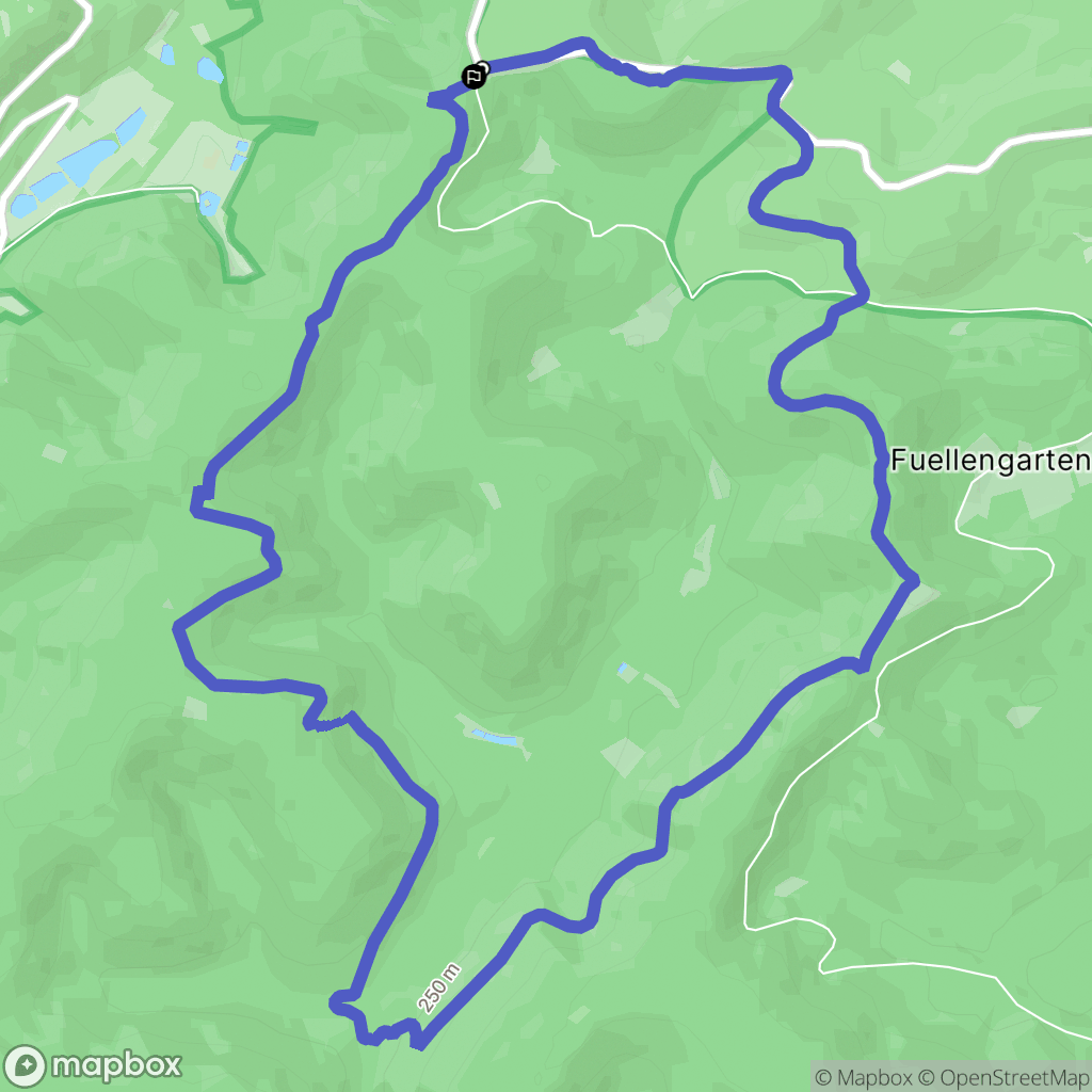 Neuwiller-lès-Saverne : carte du parcours de randonnée - France