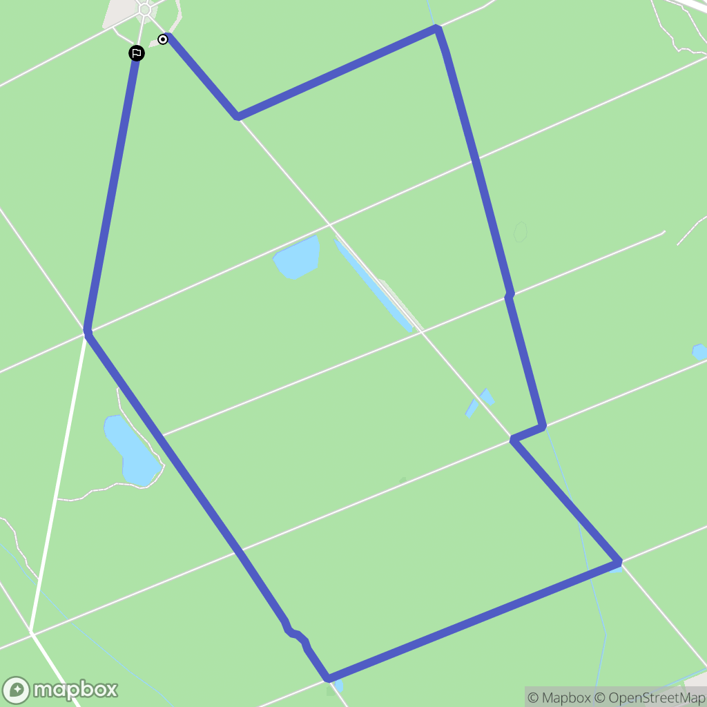 Montgeron : carte du parcours de randonnée - France