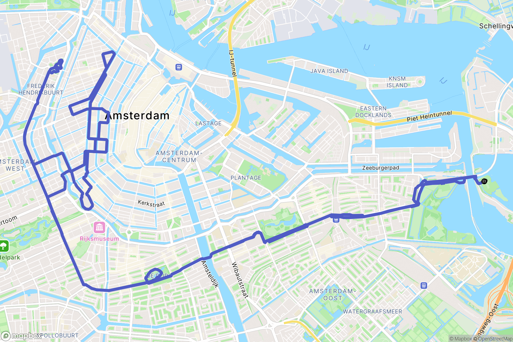 Amsterdam: routekaart voor buitenactiviteiten - Netherlands