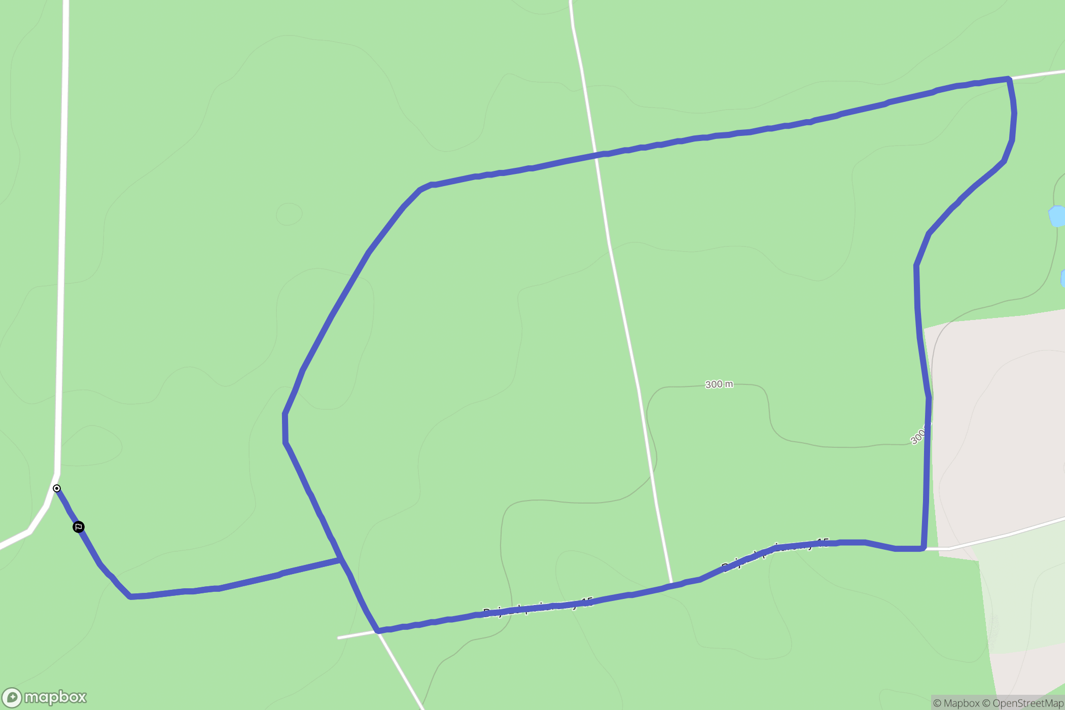 Przylasek: mapa trasy - Poland