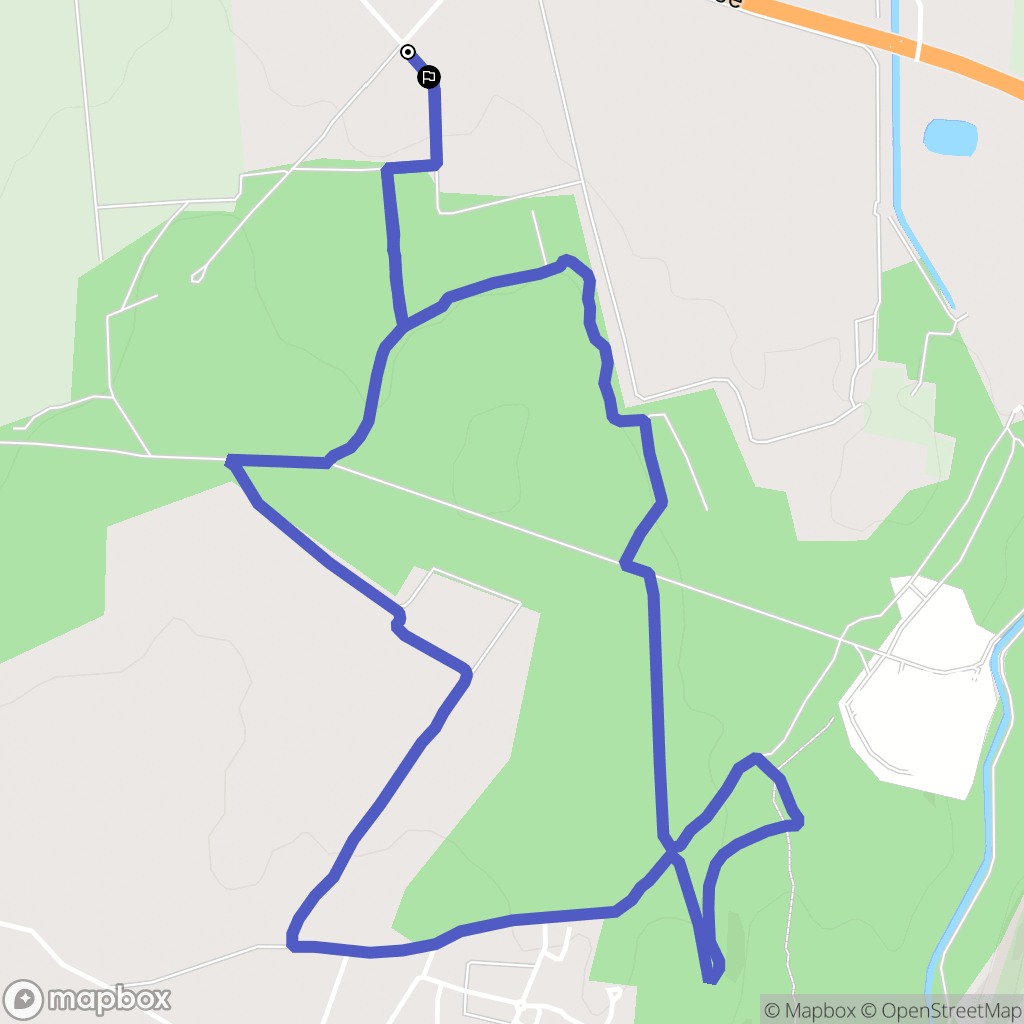 Saint-Gilles : carte du parcours de randonnée - France