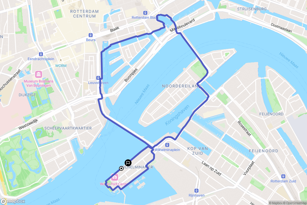 Rotterdam: routekaart voor buitenactiviteiten - Netherlands