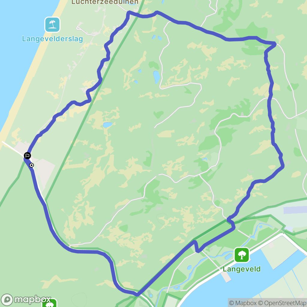 Noordwijk: routekaart voor buitenactiviteiten - Netherlands