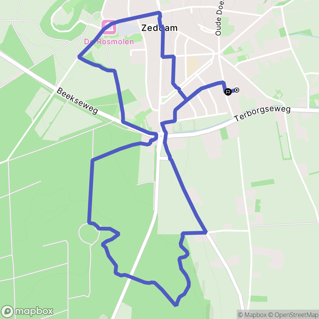 Zeddam: routekaart voor buitenactiviteiten - Netherlands