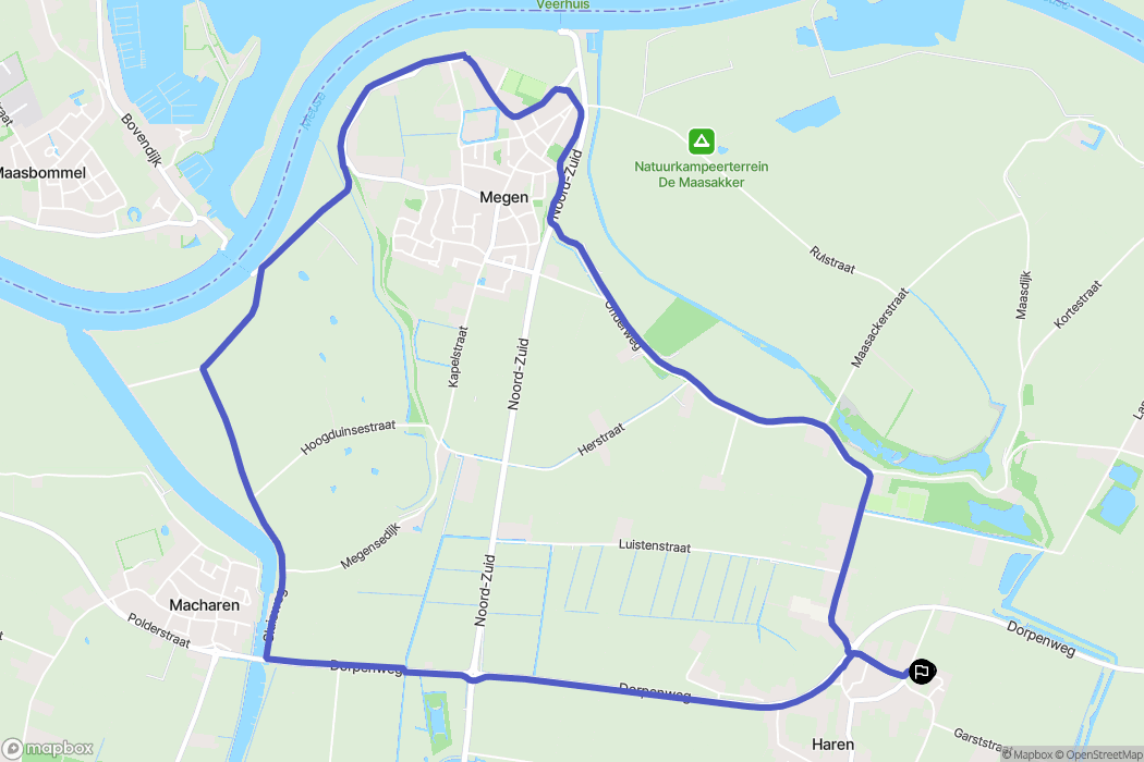 Haren: routekaart voor buitenactiviteiten - Netherlands