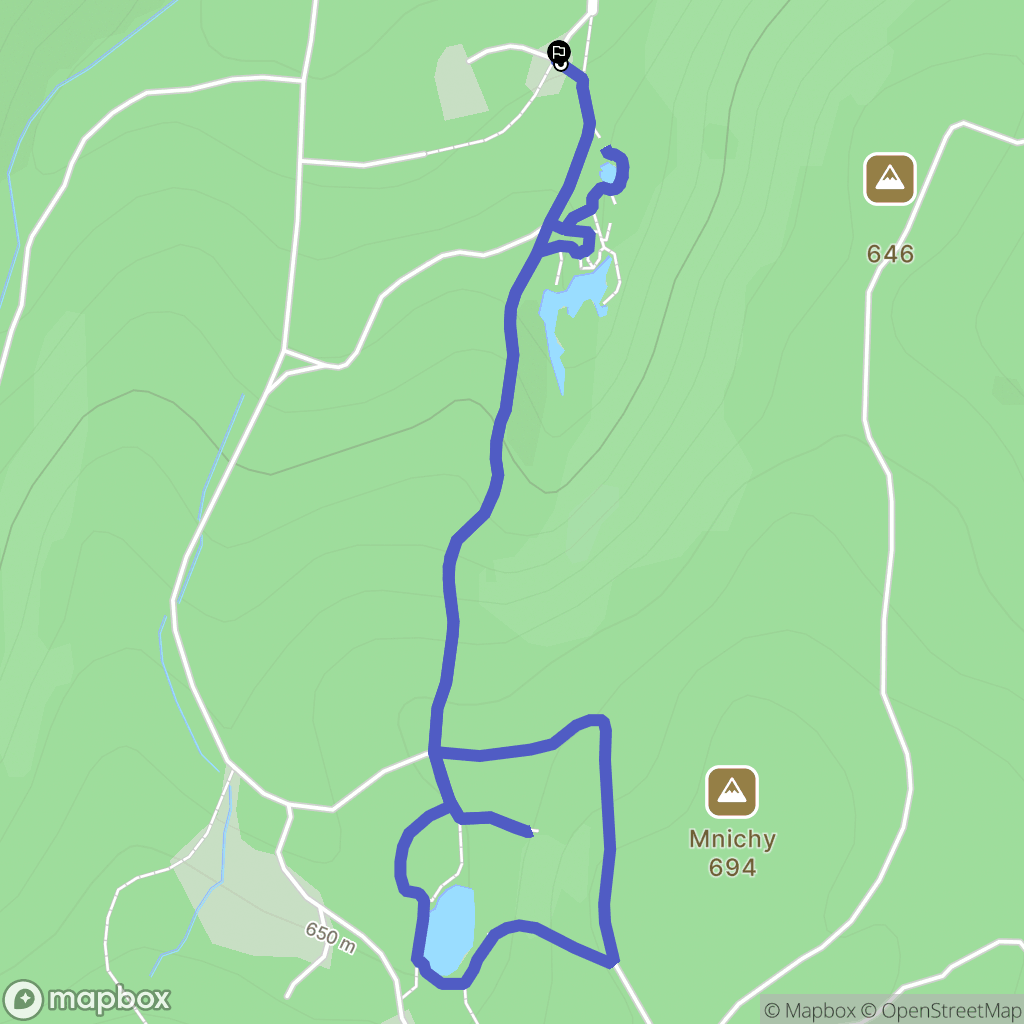 Wieściszowice: mapa trasy - Poland