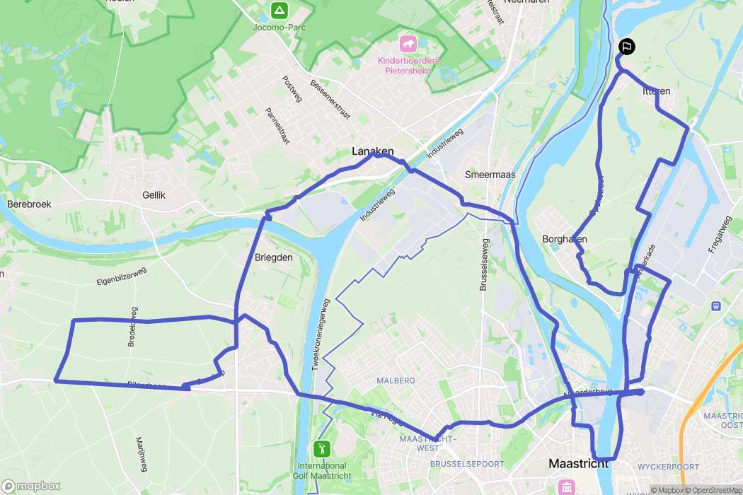 Maastricht: routekaart voor buitenactiviteiten - Netherlands