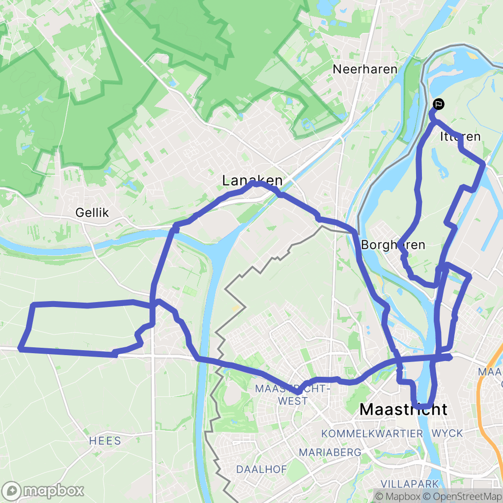 Maastricht: routekaart voor buitenactiviteiten - Netherlands