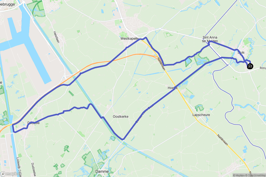 Sluis: routekaart voor buitenactiviteiten - Netherlands